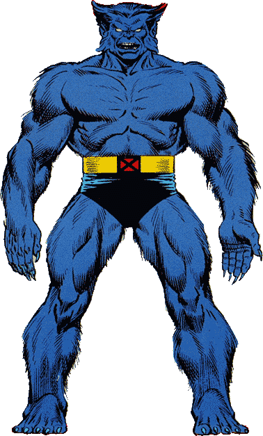 Beast, Hank McCoy, classic blue-furred form