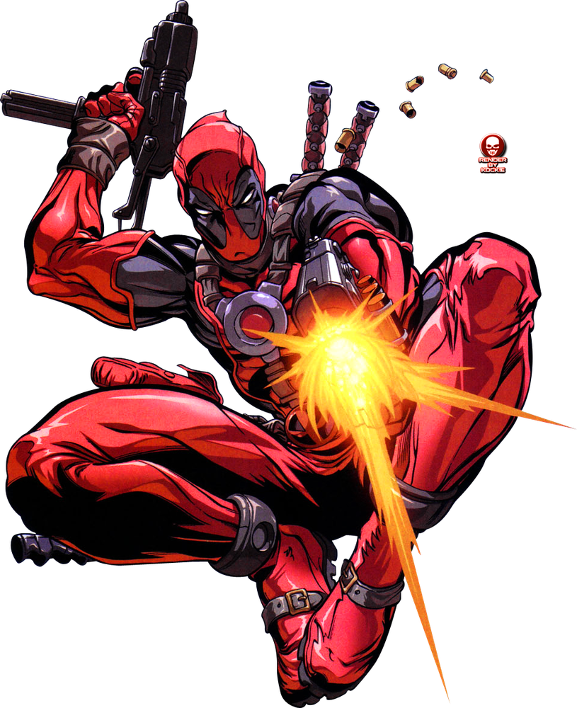 Deadpool, Wade Wilson, comic tactical costume