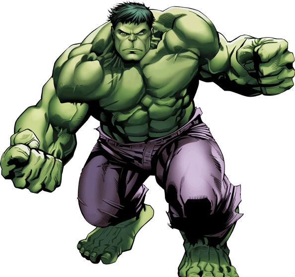 Hulk, Classic green Hulk in purple trousers