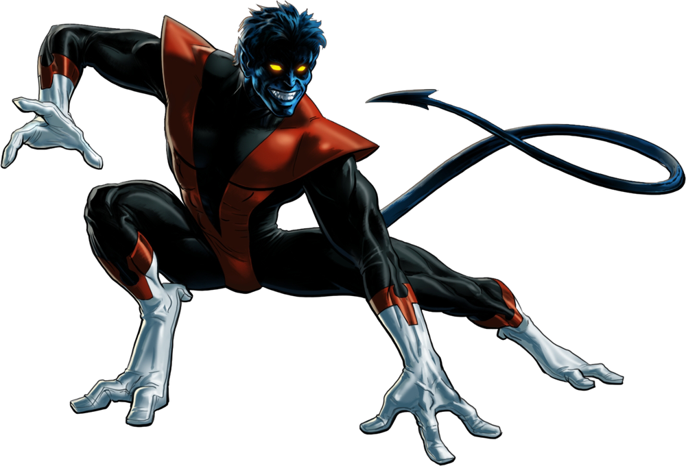 Nightcrawler, Kurt Wagner, classic red/black costume