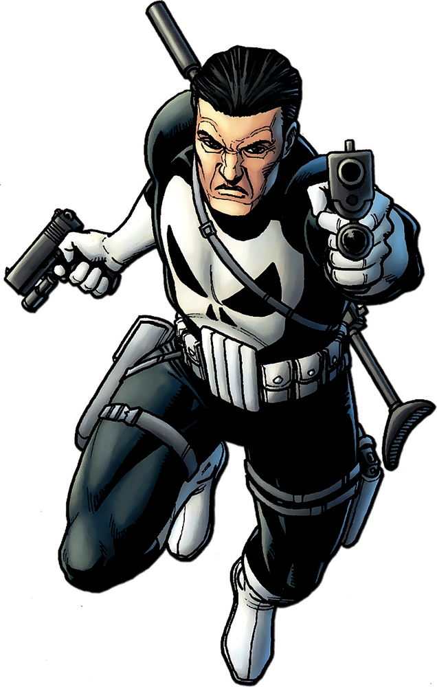 Punisher, Frank Castle, classic skull costume