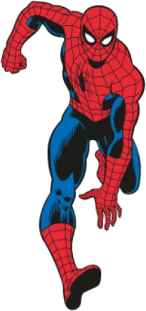Spider-Man, Peter Parker, classic red-and-blue comic costume