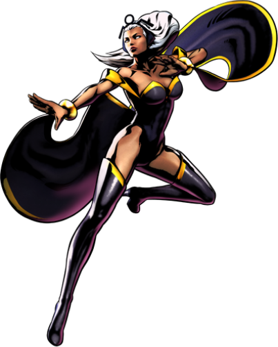 Storm, Ororo Munroe, classic black costume